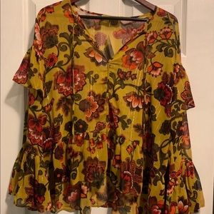Loft blouse size large